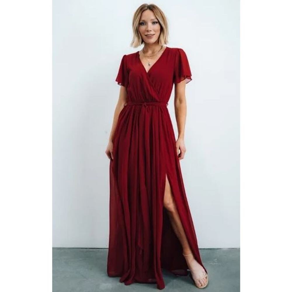 NWT Baltic Born Thigh Split Maxi Dress 3X